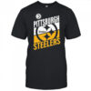 Pittsburgh Steelers Split Slant design shirt
