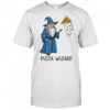 Pizza wizard funny fastfood lover shirt