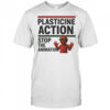 Plasticine action stop the animation shirt