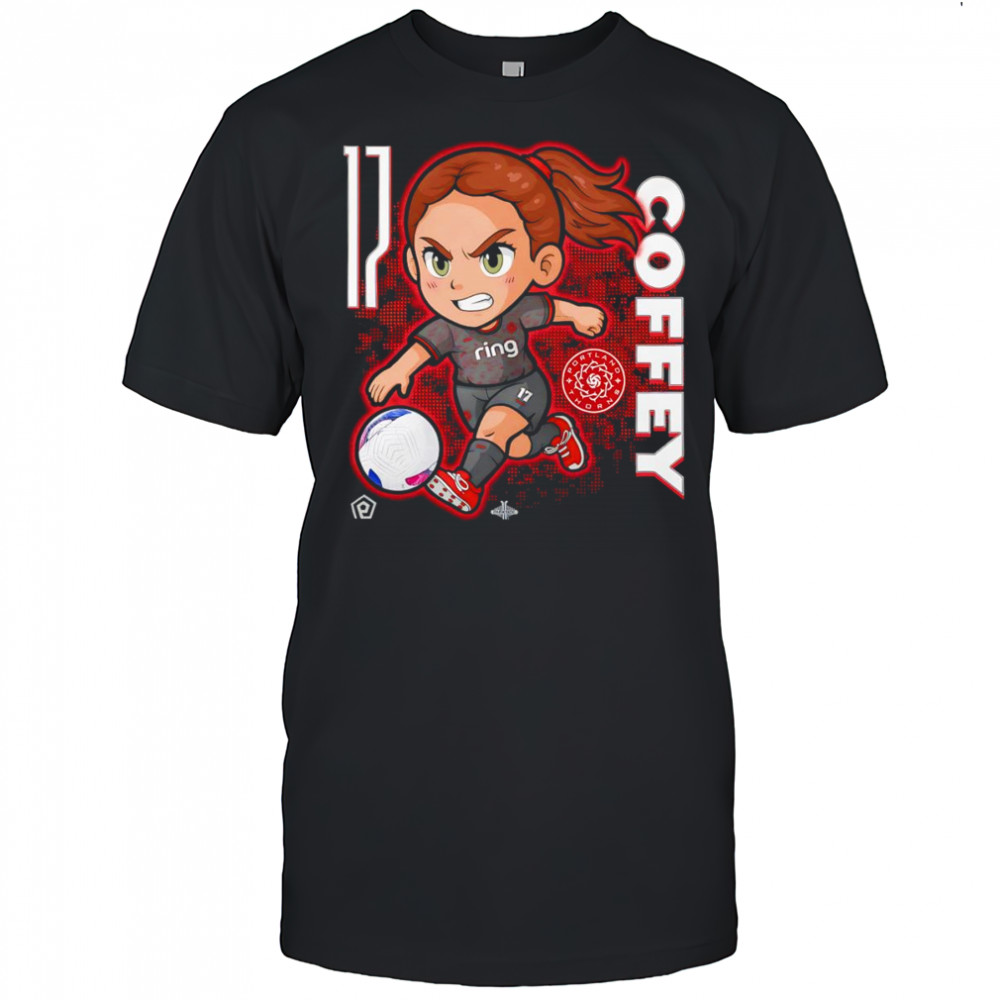 Portland Thorns Sam Coffey chibi cartoon shirt