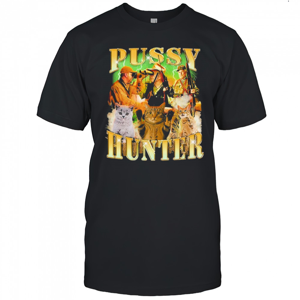 Pussy Hunter Cat T-Shirt