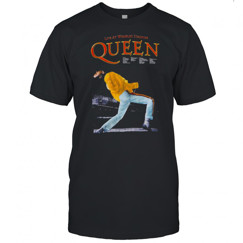 Queen Live At Wembley Stadium T Shirt