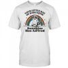 Raccoon and Rainbow your little Ray of sarcastic Sunshine has arrived shirt