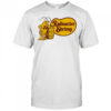Radioactive Shrimp logo shirt