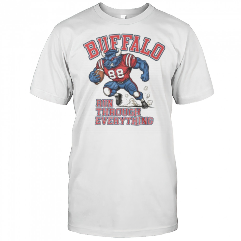 Retro Buffalo Football Mascot The Stampede Shirt