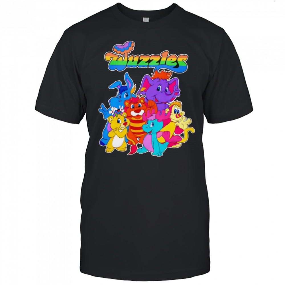 Retro Nostalgic Wuzzles cartoon shirt