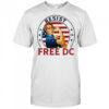 Rosie the Riveter Washington DC Statehood Resist Free DC protect shirt