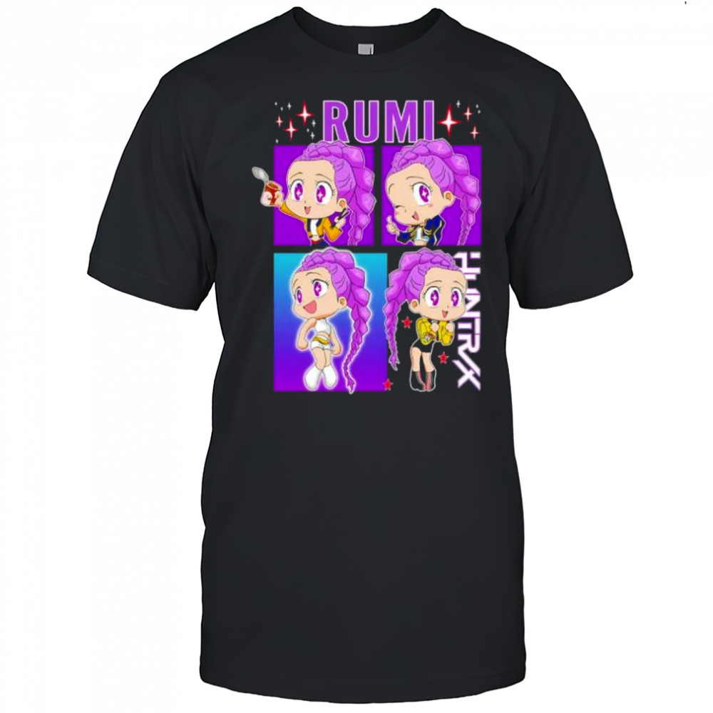 Rumi Kpop Demon Hunters cartoon shirt