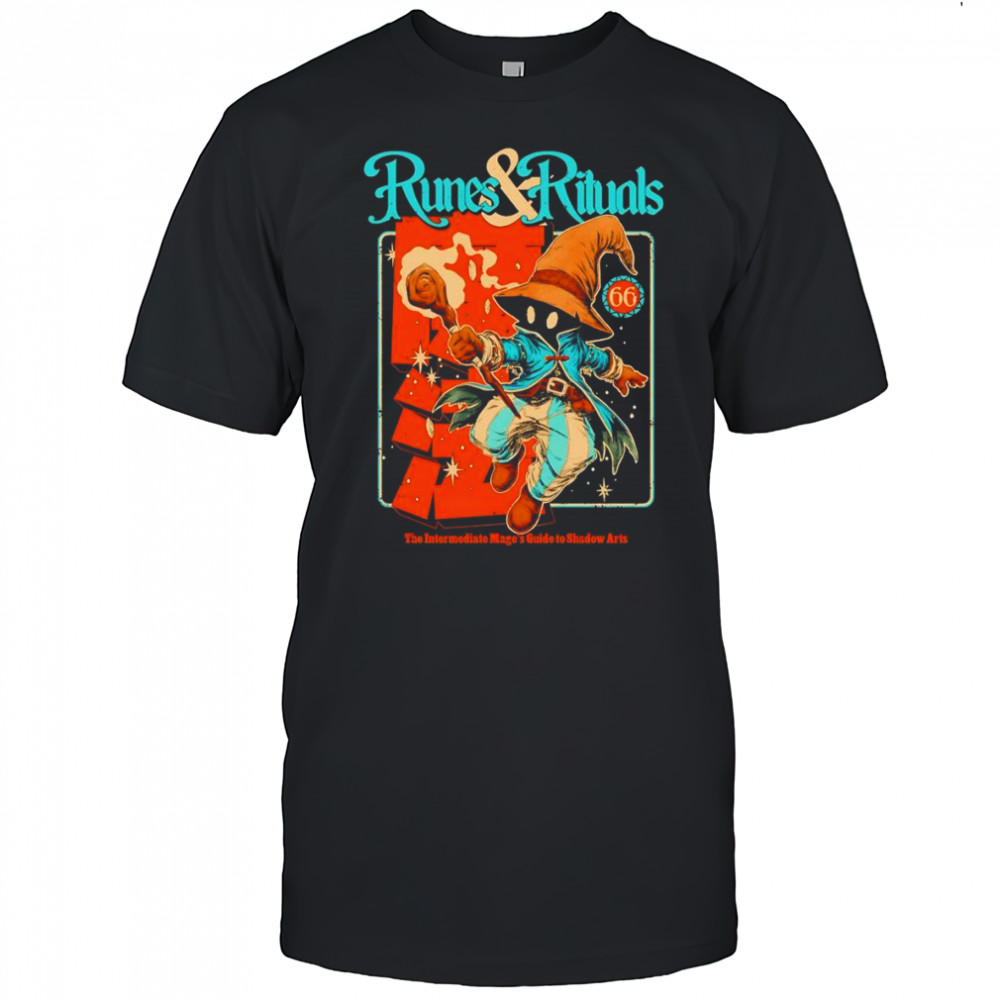 Runes and Rituals the intermediate mage’s guide to shadow arts shirt