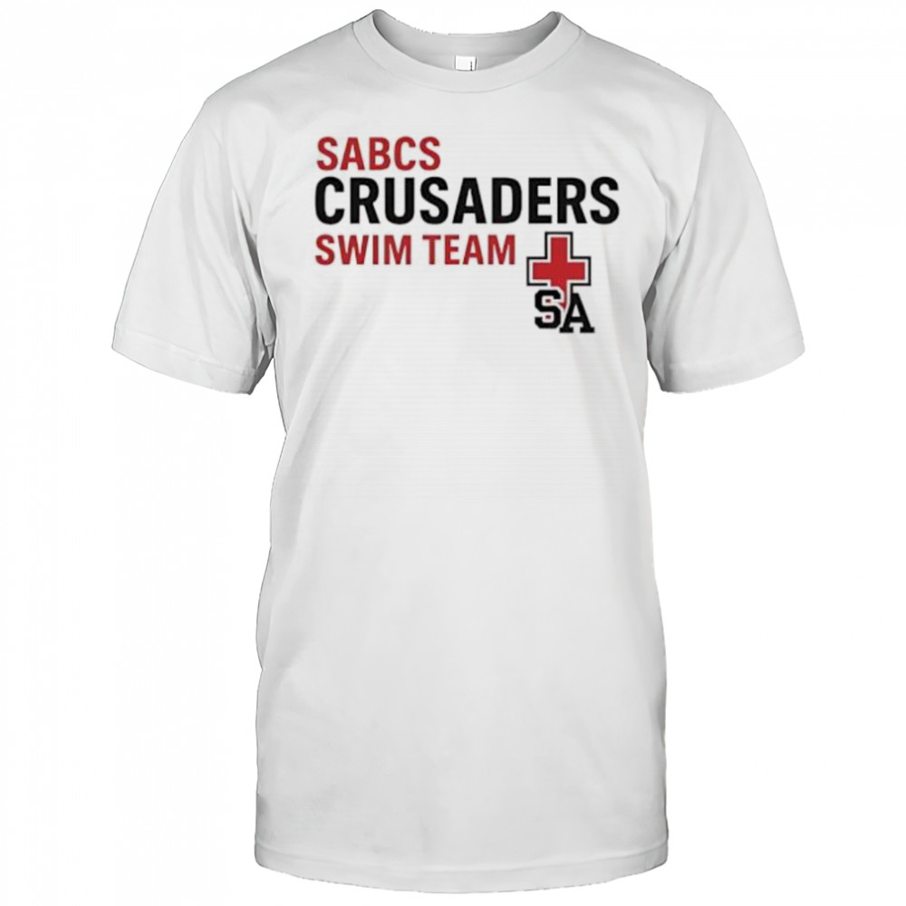 SABCS Crusaders Swim Team shirt