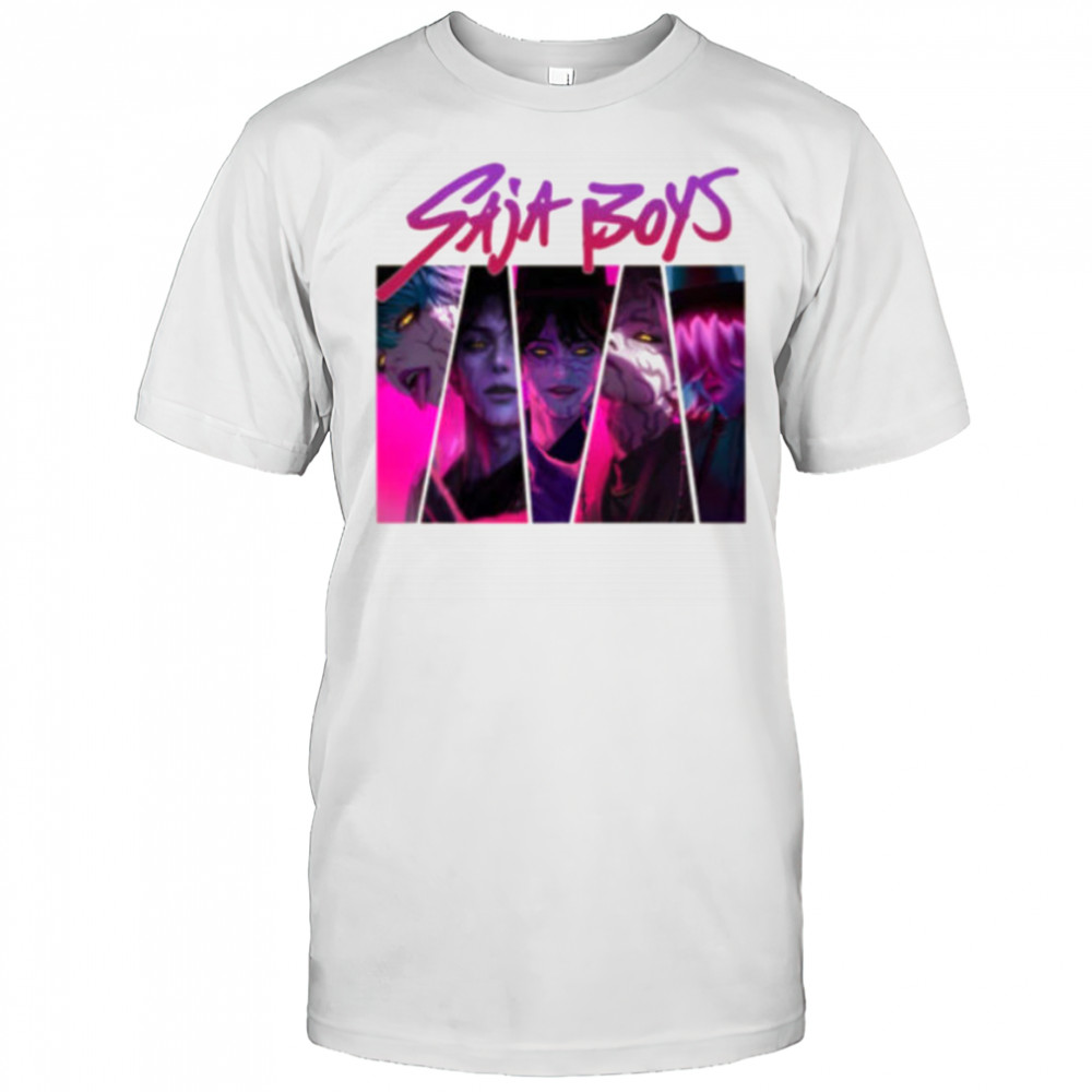 Saja Boys Boy Band Kpop Demon Inspired Movie Shirt