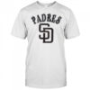 San Diego Padres Rebel Athletics Stacked Logo shirt