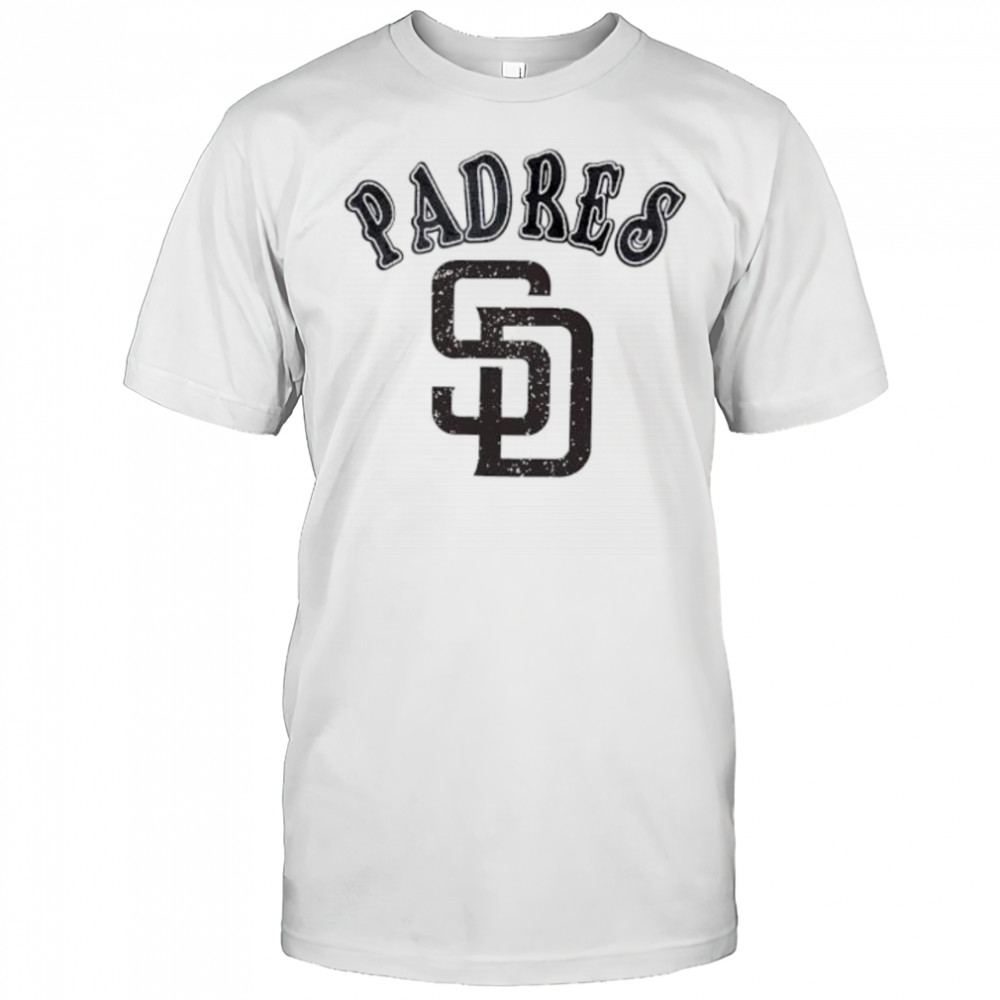 San Diego Padres Rebel Athletics Stacked Logo shirt