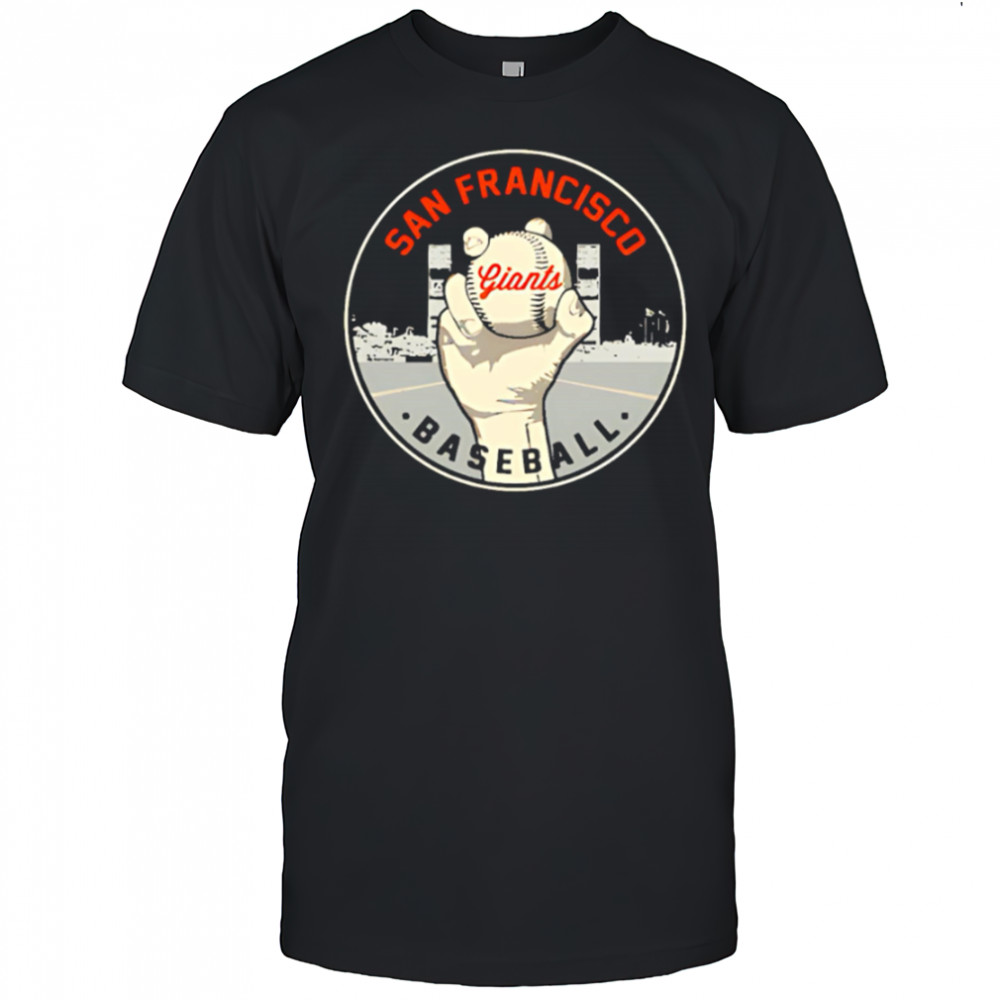 San Francisco Giants Baseball Pitch Grip shirt