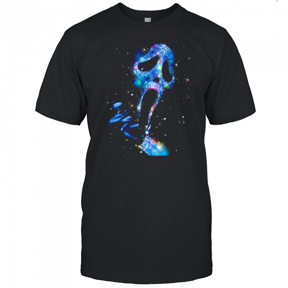 Scream twinkle retro street style Halloween character shirt