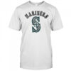 Seattle Mariners Rebel Athletics Stacked Logo shirt