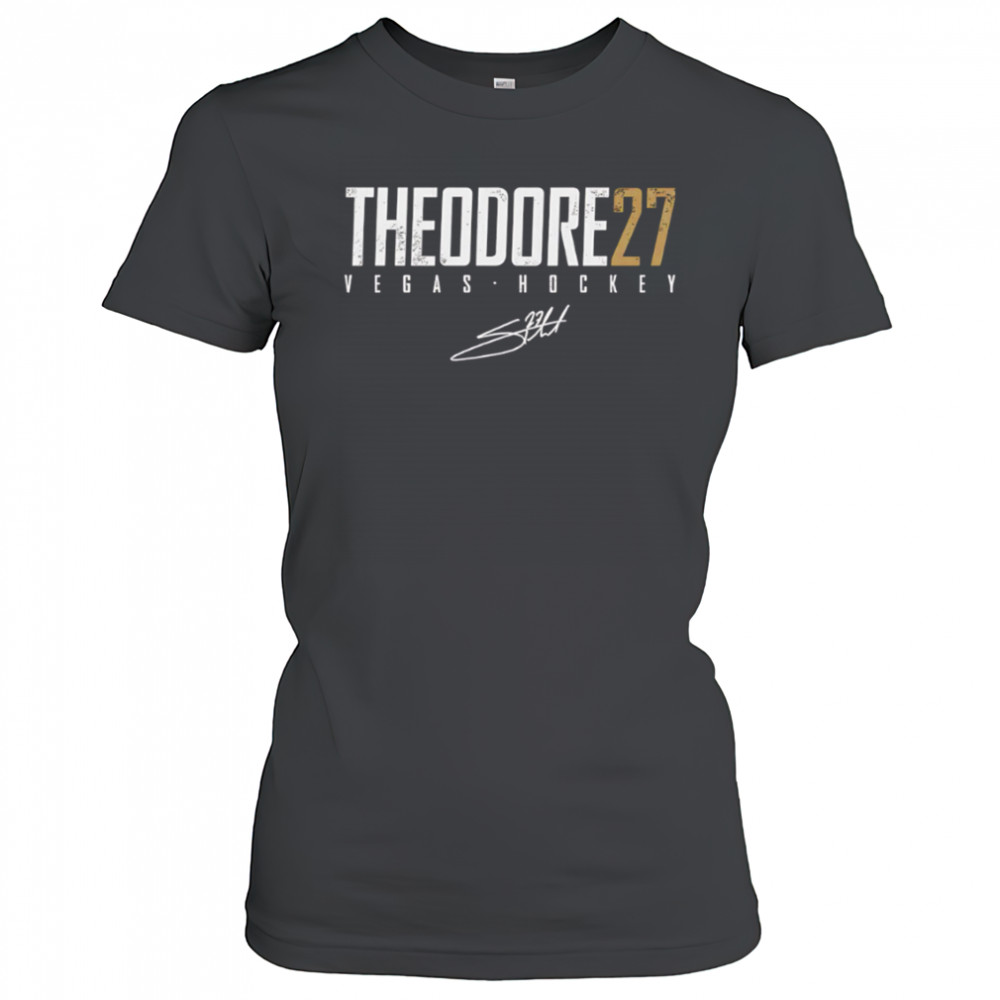 Shea Theodore Vegas Elite signature shirt