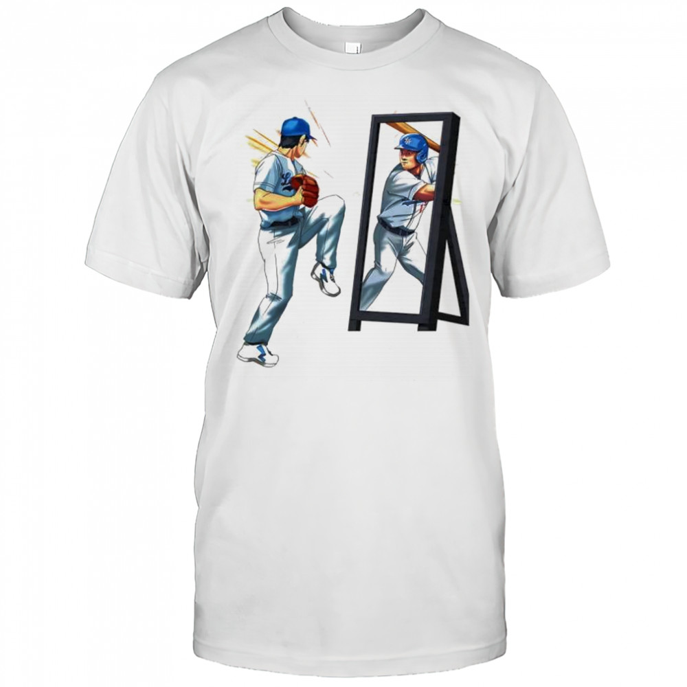Shohei Ohtani Los Angeles Dodgers welcome baseball pose shirt
