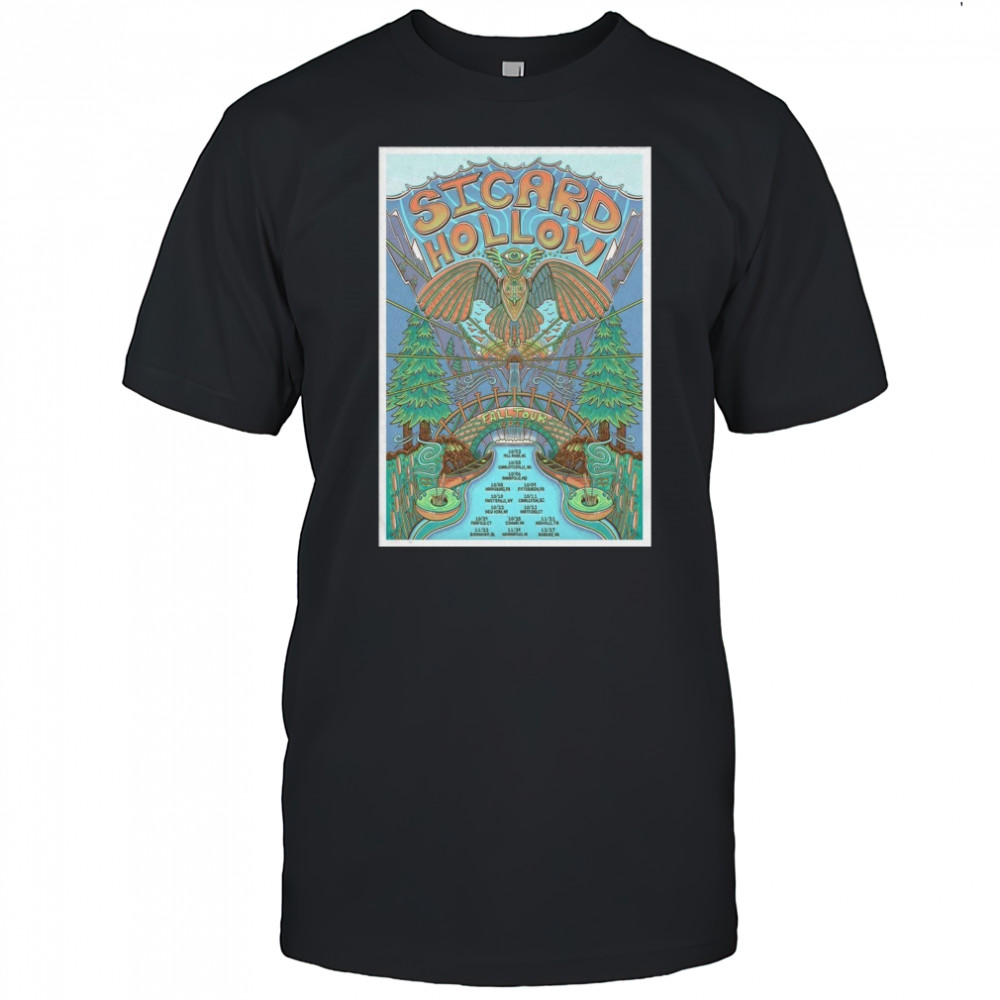 Sicard Hollow Fall 2025 Concert Poster T-Shirt