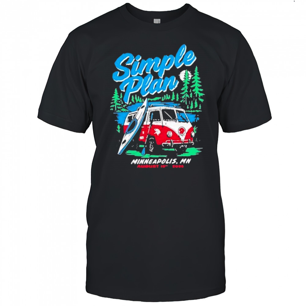 Simple Plan Tour Armory shirt