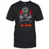 Skeleton with sign of the horns Baltimore Ravens shirt
