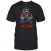Skeleton with sign of the horns New Orleans Saints shirt