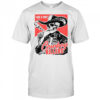 Smoking skeleton cowboy killers shirt