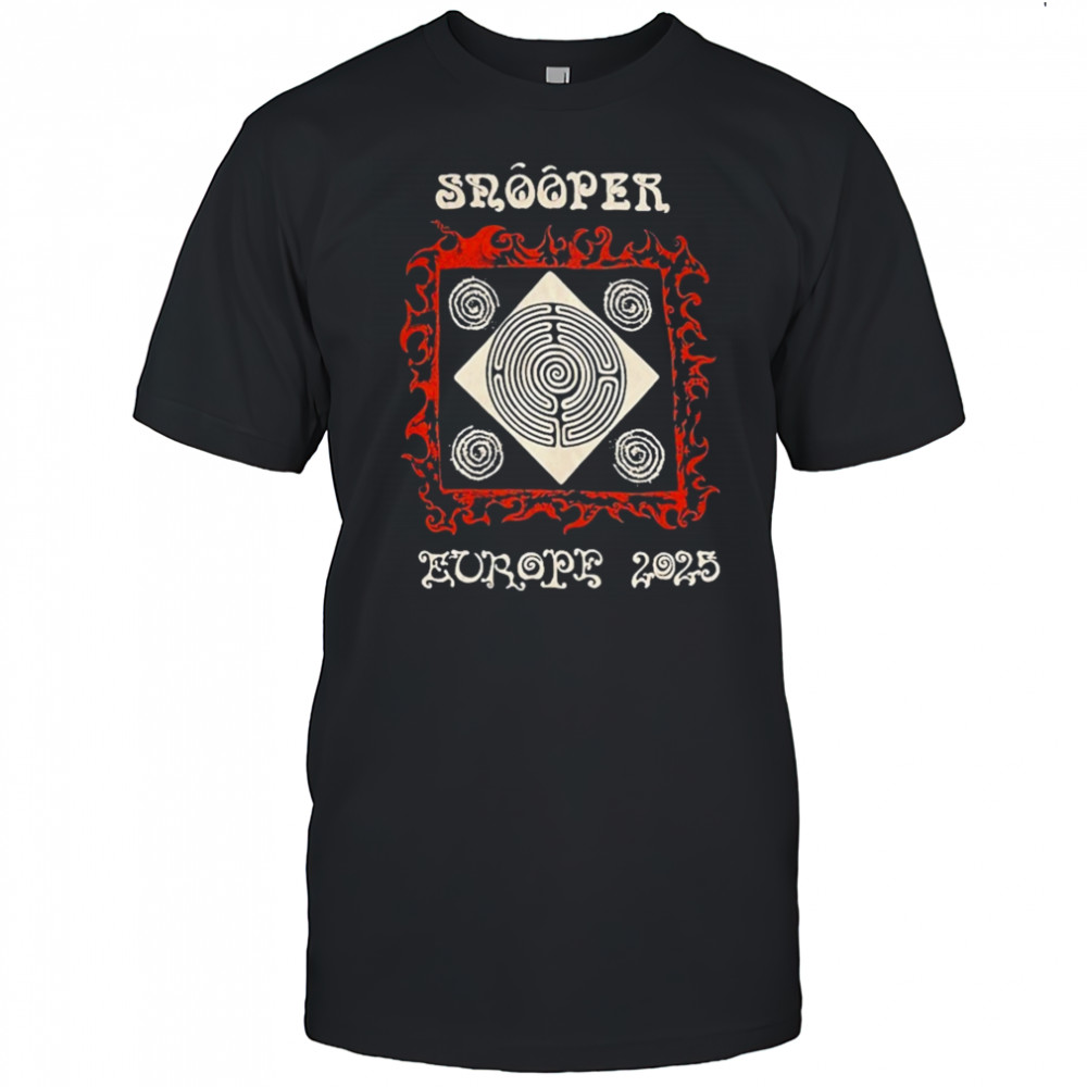 Snooper Europe 2025 Tour T-shirt
