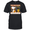 Snoopy and Woodstock Music Heals The Soul shirt