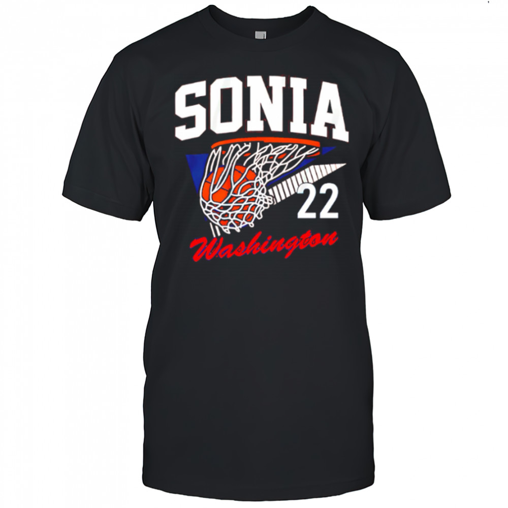 Sonia Citron 22 Washington Mystics basketball basket shirt