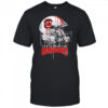 South Carolina gamecocks dripping football helmet shirt