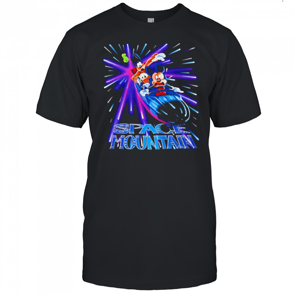 Space mountain Mickey and friends shirt