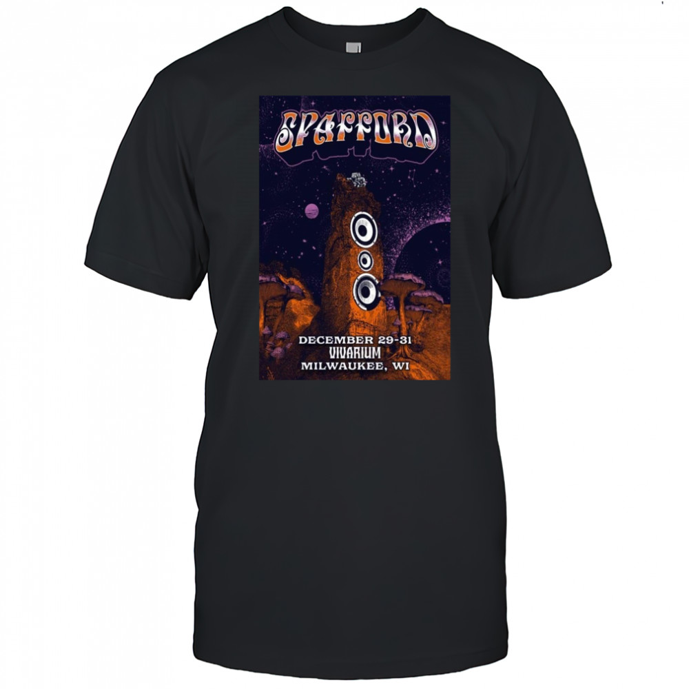 Spafford Dec 29-31 2025 Milwaukee WI Poster T-Shirt