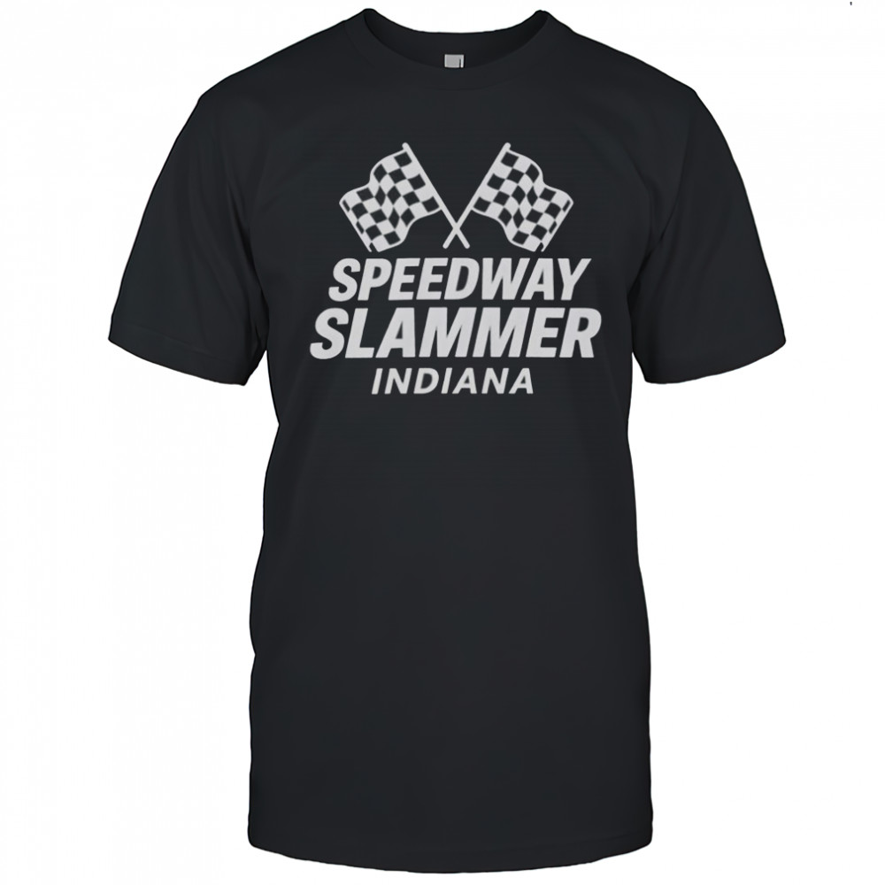 Speedway Slammer Indiana Flag T-Shirt