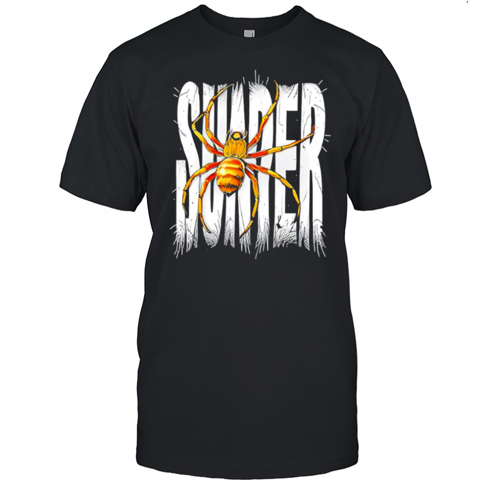 Spider Graphic Design Creepy Crawly Art shirt