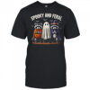 Spooky And Feral Halloween Cute Ghost Raccoon Trick Or Treat shirt