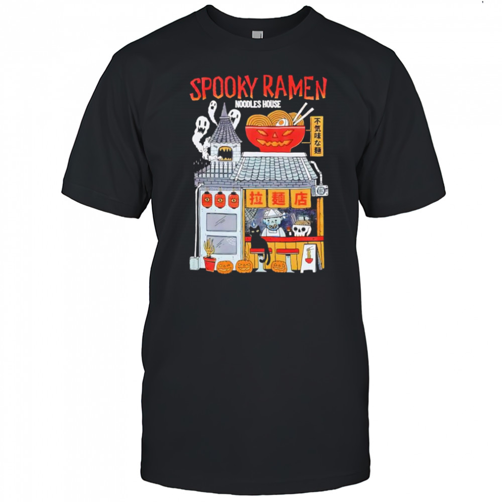 Spooky Ramen noodles house shirt