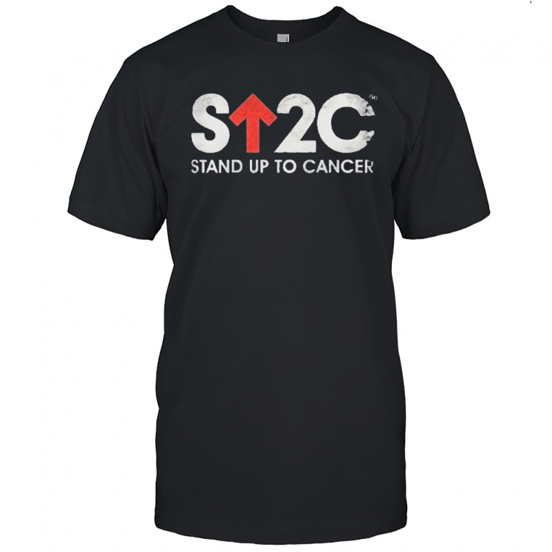 Stand Up To Cancer Distressed Short Logo T-Shirt