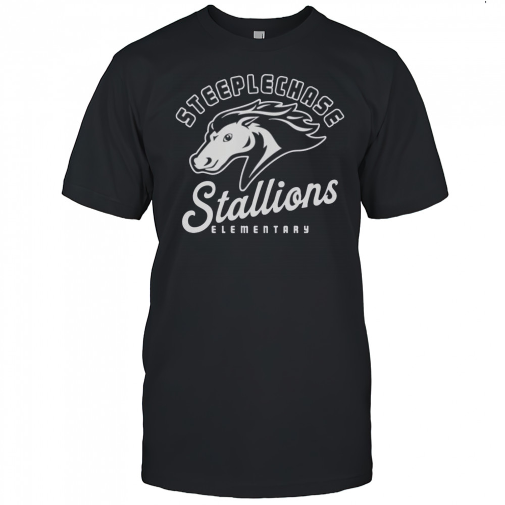 Steeplechase Stallions Script T-Shirt