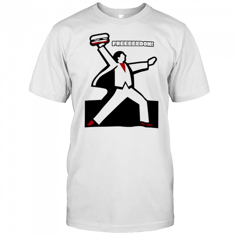 Sub sandwich arrest commentary freedom political shirt
