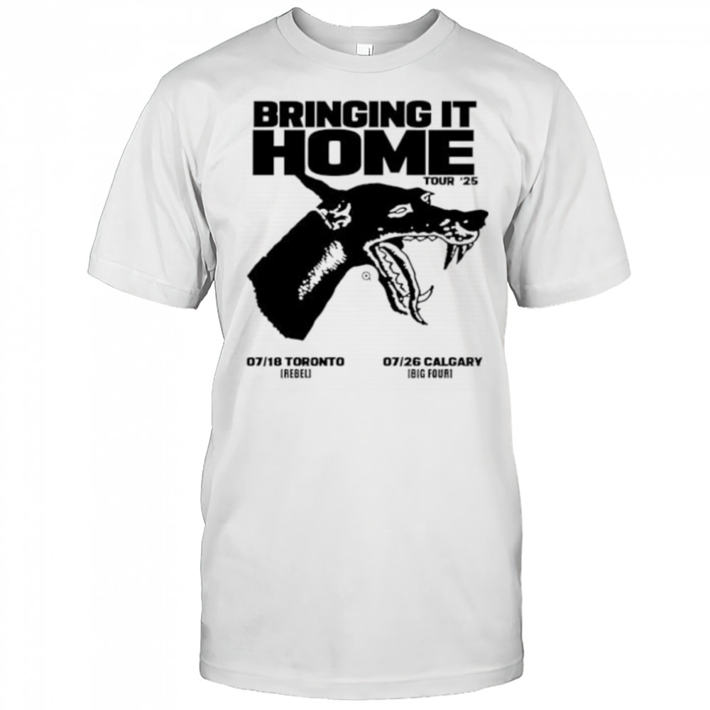 Sukha bringing it home tour shirt