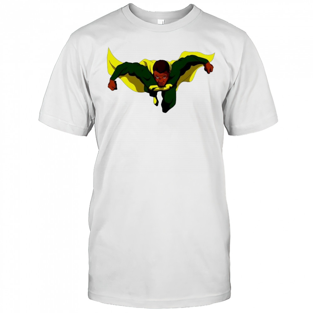 Super Kenny Clark Green Bay football comic shirt