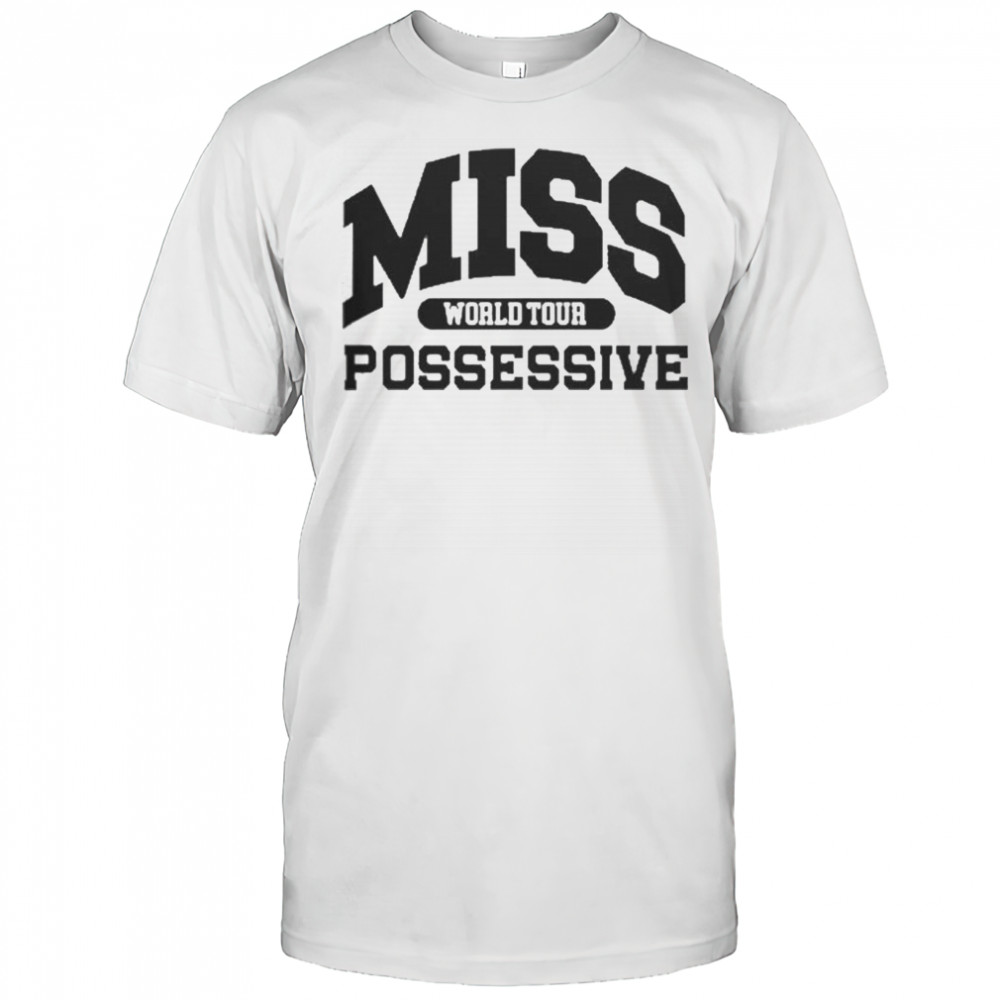 Tate McRae Miss Possessive World Tour T-Shirt