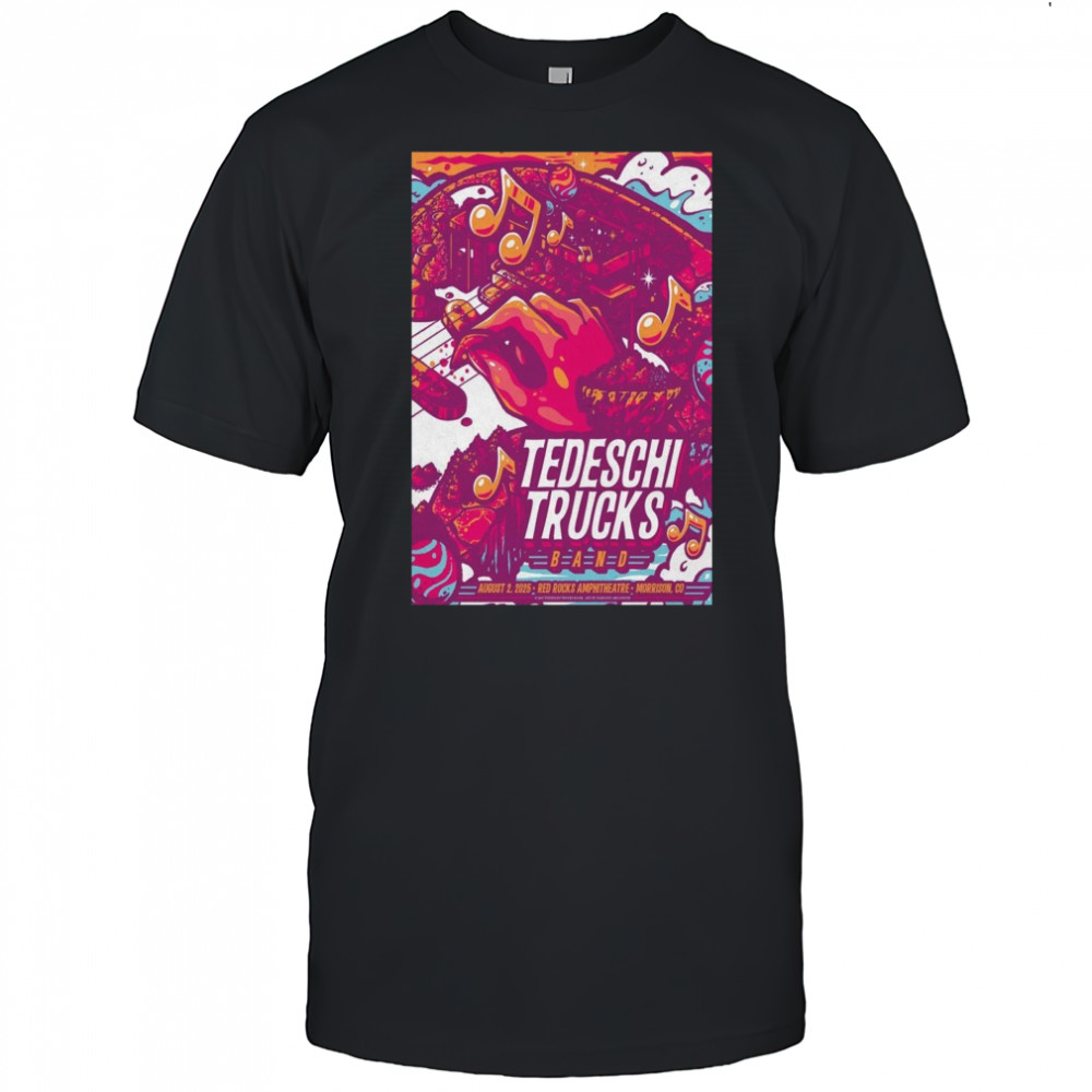 Tedeschi Trucks Band Aug 2 2025 In Morrison CO Poster T-Shirt