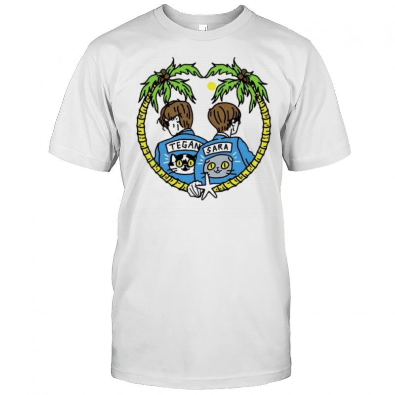 Tegan and Sara band logo shirt