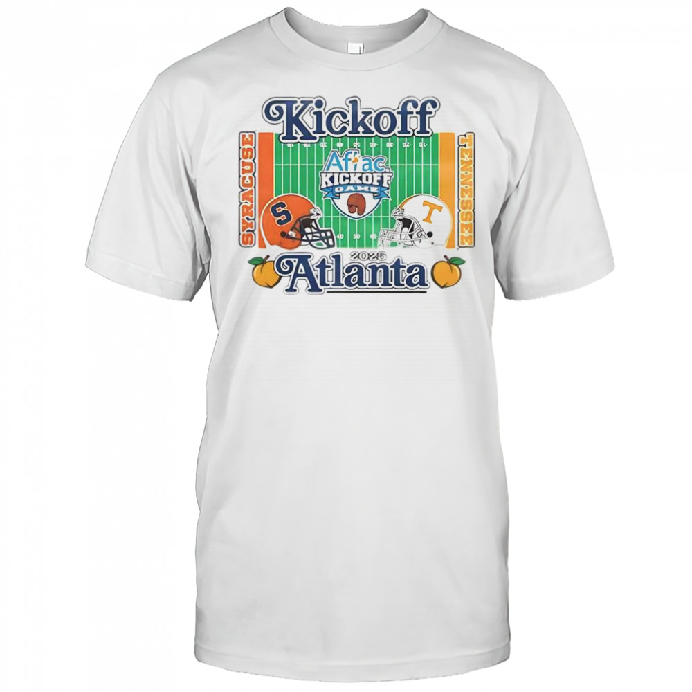 Tennessee Volunteers Vs Syracuse Orange 2025 AFLAC Kickoff Game 1 T-Shirt