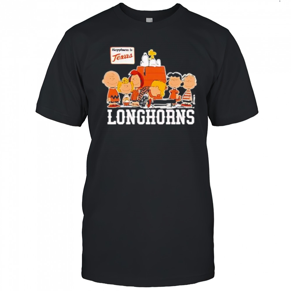 Texas Longhorn The Peanuts Happiness shirt