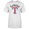 Texas Rangers Rebel Athletics Logo T-Shirt