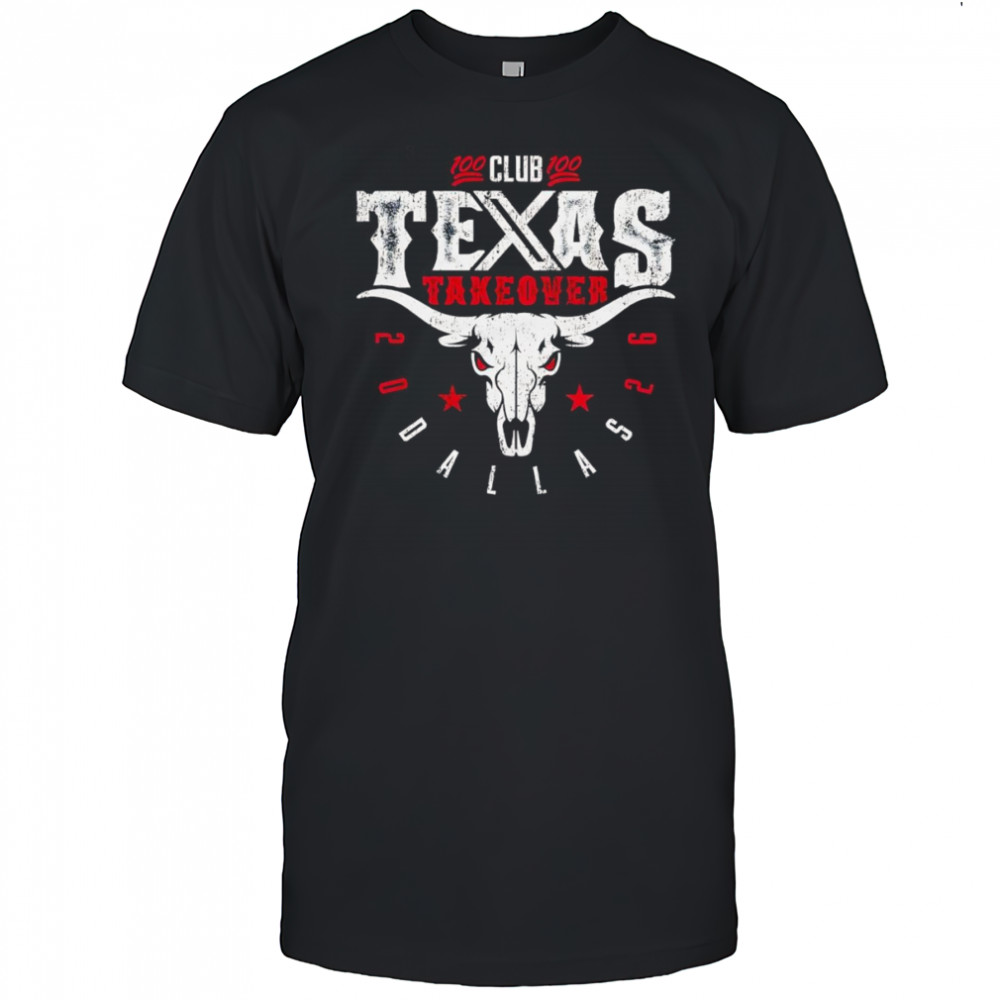 Texas takeover skull shirt