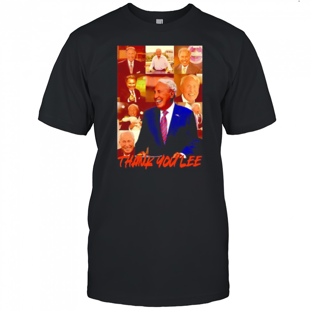 Thank You Lee Corso photo shirt